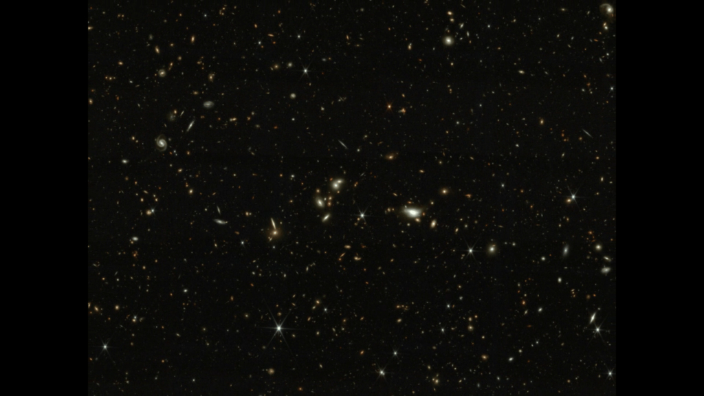 COSMOS Web galaxis-térkép
